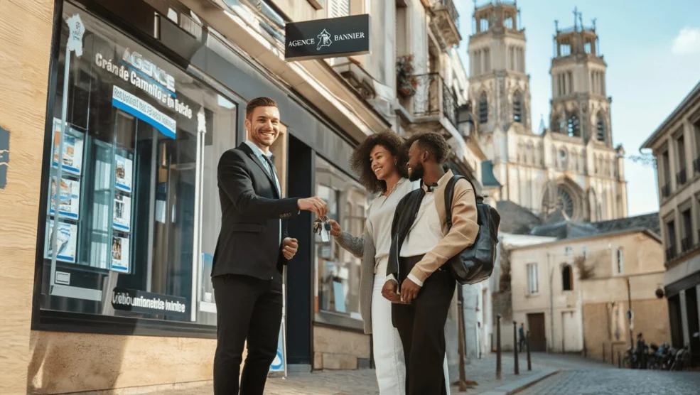 Location meublée à Orléans : la solution clé en main avec Agence Bannier 1 agence bannier remise des cles